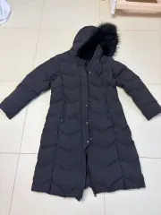 W ANGLE グースダウン ロング丈 ダウンジャケット