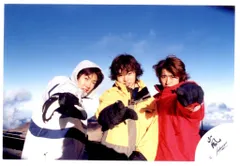 嵐 00年 カレンダー撮影ハワイ 相葉雅紀/櫻井翔/大野智 公式写真 *1枚