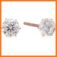 【新品】 [ブルーム] BLOOM K10 ピンクゴールド キュービックジルコニア ピアス(M) 0231-3668-0014-0000 1