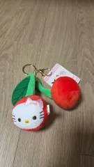 ハローキティ♡レトロ　山形限定　さくらんぼ　キーホルダー　タグ付き ハローキティ♡レトロ 山形限定 さくらんぼ キーホルダー タグ付き