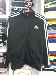 アディダス 3本線 ブラック トラックジャージ