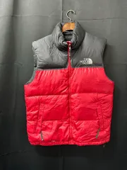 THE NORTH FACE ザノースフェイス 700 ヌプシ ダウン ベスト レッド/ブラック
