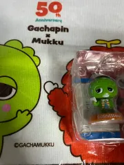 まとめ)ガチャピンムック タオル首揺れフィギュア