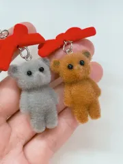 クマ ドール キーホルダー セット (2個 まとめ売り)