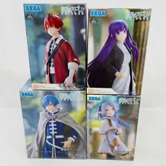 未開封 葬送のフリーレン プライズ フィギュア 4体 まとめ セット / Desktop Decorate collections フリーレン ヒンメル シュタルク フェルン SEGA セガ