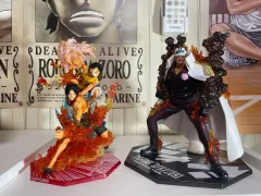 ONE PIECE フィギュアーツZERO モンキー・D・ルフィ(ルフィ)、エース、赤井 フィギュア まとめ売り