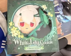 ホワイトリリークッキーぬいぐるみ クッキーランキングダム ホワイト