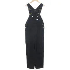 リー LEE LL1184 オーバーオール サロペット テーパード S 黒 ブラック /X