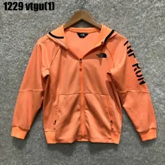 THE NORTH FACE ザノースフェイス オレンジ色 フードジップアップ キッズ