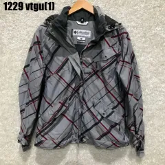 コロンビア CHECK パータン WHO ウィンドブレーカー ジャケット m