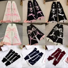 量産型 地雷系 サブカルチャー デザイン レッグウォーマー 9種 コレクション