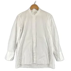 UNIQLO ユニクロ 無地 オールシーズン 長袖シャツ コットン ホワイト メンズ S【古着】【中古】【送料無料】