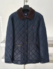 ポロラルフローレン ブラウン コーデュロイ キルティング ジャケット