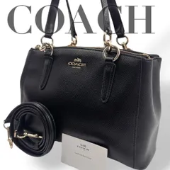 ☆★COACH　コーチ★ハンドバッグ　ショルダーバッグ　ミニボストン　2way　斜め掛け　ロゴ　ブラック★♯1807