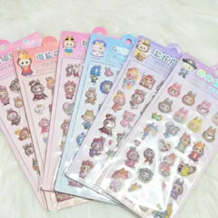 ラブブ ボンボンドロップシール 6枚セット