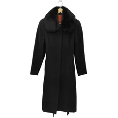 美品＊LAVITA カシミヤ100% ブラック フォックスファー ピーコート 2026年最新】LAVITA フォックス コートの人気アイテム - メルカリ