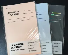 motemote テンミニッツ プランナー ハン 1ヶ月 まとめ 3個