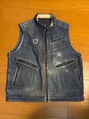 グッドフェード　90s PAGELO パジェロ　コーディロイ　ベスト　ミリタリー　ハンティング　フィッシング　ワークウェア　フレンチ　ディッキーズ　カーハート