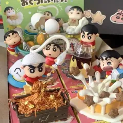 料理するクレヨンしんちゃん フィギュア 6個 全版 出品