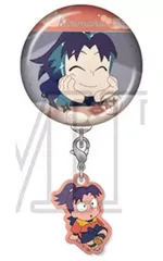 【中古】バッジ・ビンズ 摂津のきり丸 「忍たま乱太郎 トレーディングチャーム付き缶バッジ」