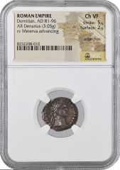 古代ローマ プピエヌス ダブルデナリウス 銀貨 NGC アンティーク