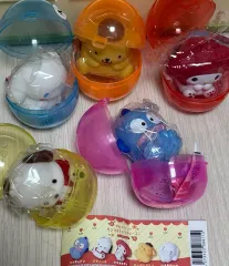 (5種フルセット) サンリオキャラクターズ やわもち マスコットガチャ 2弾