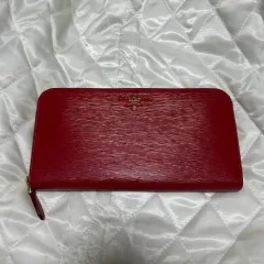 極美品付属品完備PRADA 三つ折り財布レッド系 VITELLO MOVE正規品 楽天市場】プラダ 三つ折り財布 サフィアーノ コンパクトウォレット