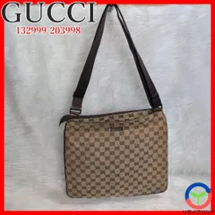 【A4収納可】 GUCCI GGキャンバス ショルダーバッグ クロスボディ サコッシュ ダブルG GG柄 大容量 レディース メンズ ユニセックス カジュアル 男女兼用 旅行 トラベル ビジネス フォーマル