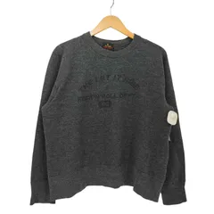 レットイットライド Let it Ride フロント カレッジデザイン クルーネック ニット セーター メンズ JPN：L のサムネイル