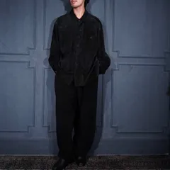 EU VINTAGE Linea Naturale TUCK DESIGN WIDE SLACKS PANTS MADE IN USA/ヨーロッパ古着タックデザインワイドスラックスパンツ