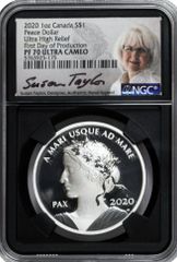2025年 カナダ 銀貨 NGC PF70 UC ピース ダラー コイン - メルカリ