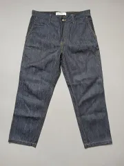 33 PLAC ダブル LYNN クロップド ブラックジーン デニム