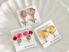 3.5×3.5シリーズ【レジンピアスHセット】