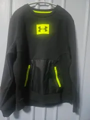 UNDER ARMOUR アンダーアーマー ブラック 起毛 スウェット Tシャツ