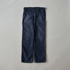 雰囲気抜群50sフレンチワークパンツ 針刺しシンチバック 絶妙フェード