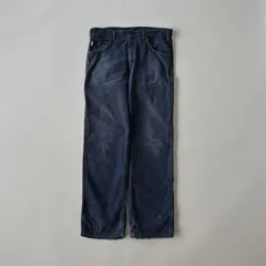 00s old Carhartt FR ワークパンツ 茄子紺 メキシコ製 ダークネイビー W34 L32  P2600