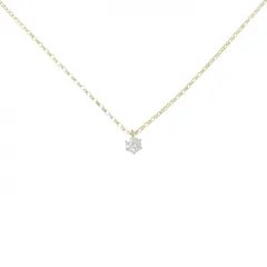 K18YG ダイヤモンド ネックレス 0.10CT