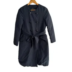 green label relaxing(グリーンレーベルリラクシング) ダウンコート サイズ38 M レディース - ダークネイビー 長袖/冬