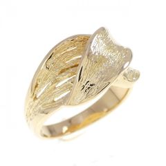 K18刻印あり✨本物✨ゴールド 約6.2g 幅広リング ユニセックス 金資産