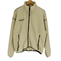 コロンビア Columbia 90S USA製 三角タグ ロゴ刺繍 スタンドネック ボアジャケット メンズ import：M 