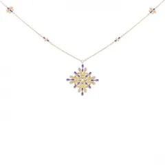 K18YG 樹脂 ネックレス