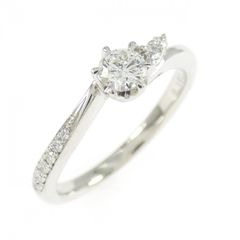 Pt900 リング ダイヤ 0.514ct VVS1 中央宝石鑑定書付 - メルカリ