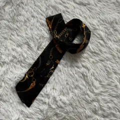 日本 ヴィンテージ スカーフ ヴィンテージスカーフ チェーン チェーンスカーフ 首 スカーフ