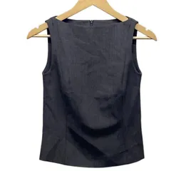 EMPORIOARMANI(エンポリオアルマーニ) ノースリーブカットソー サイズ38 S レディース美品  - グレー ボートネック