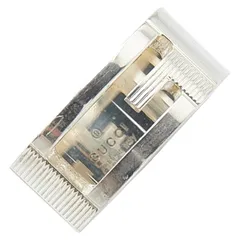 グッチ カットアウトG リング 指輪 ＃7 SV925 シルバー レディース GUCCI【1-0196242】