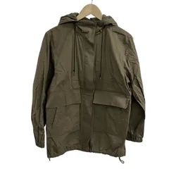theory(セオリー) コート サイズS レディース美品  - カーキ 長袖/ジップアップ/春/秋