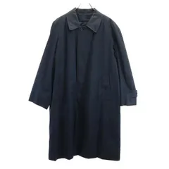 Burberrys バーバリーズ 90s オールド 2way ライナー付 ステンカラーコート ネイビー系 メンズ 古着