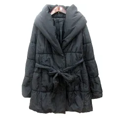 デュラス DURAS 中綿コート 総裏地 F 黒 ブラック /MN