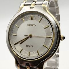 T35 SEIKO Dolce 8E21-6E30 メンズ腕時計 コンビカラー - メルカリ