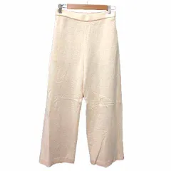 イッツインターナショナル I.T.S international ワイドパンツ ウール M アイボリー 白 ホワイト /YK